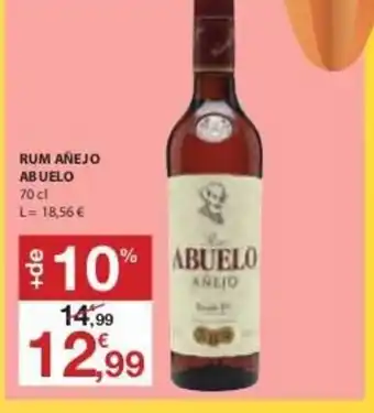 E.Leclerc Rum Anejo Abuelo 70cl promoção