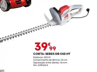 CORTA-SEBES DR 550 HT Potência: 550 W