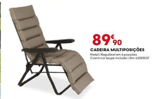 Bricomarché CADEIRA MULTIPOSIÇÕES promoção