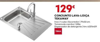 Bricomarché CONJUNTO LAVA-LOIÇA TEKAWAY promoção