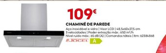 Bricomarché CHAMINÉ DE PAREDE promoção