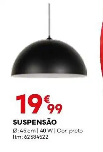 Bricomarché SUSPENSÃO Ø:45 cm | 40 W promoção