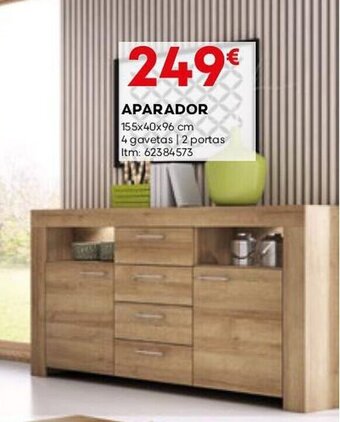 Bricomarché APARADOR 155x40x96 cm promoção