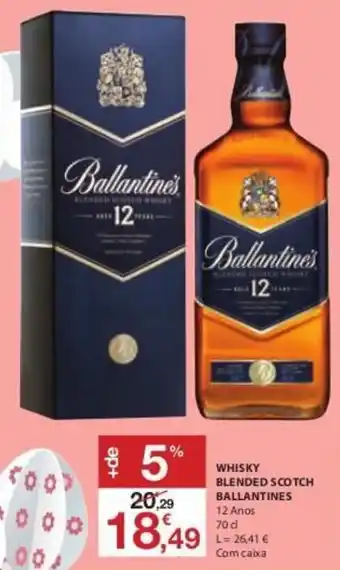 E.Leclerc Whisky Blended Scotch Ballantines promoção