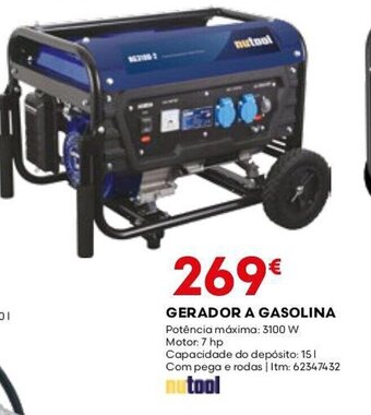 Bricomarché GERADOR A GASOLINA promoção