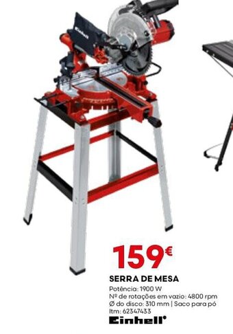 Bricomarché SERRA DE MESA Potência: 1900 W promoção