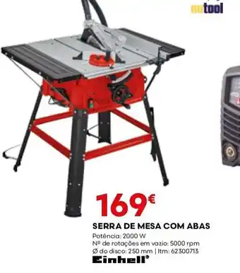 Bricomarché SERRA DE MESA Potência: 1900 W promoção