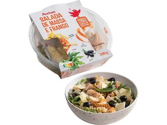 Auchan Salada massa e frango auchan promoção