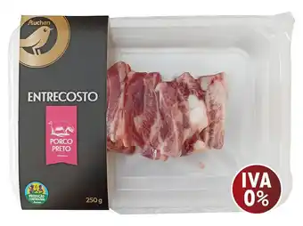 Auchan Entrecosto de porco preto promoção