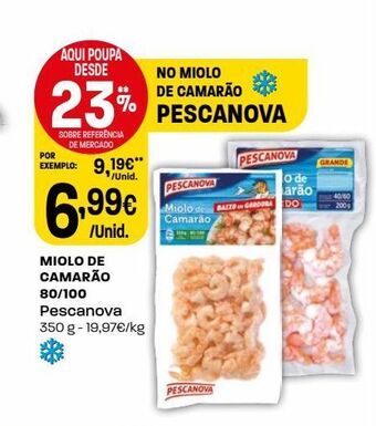 Intermarché Camarão pescanova promoção