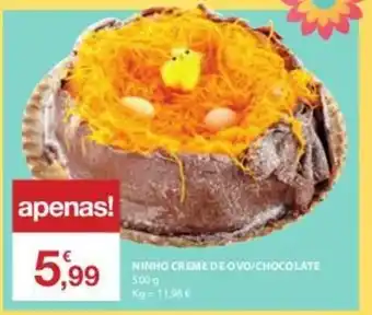 Ninho Creme de Ovo/Chocolate 500g