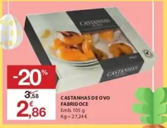 Castanhas de Ovo Fabridoce 105g
