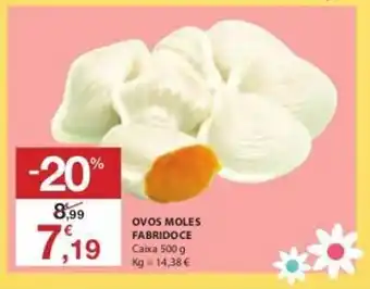 E.Leclerc Ovos Moles Fabridoce 500g promoção