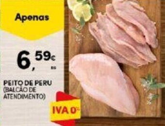 Continente PEITO DE PERU (BALCÃO DE ATENDIMENTO) promoção