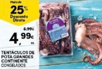 Continente TENTÁCULOS DE POTA GRANDES CONTINENTE CONGELADOS promoção