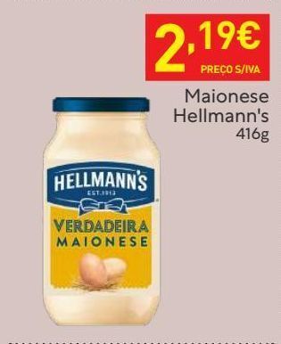 Recheio Maionese hellmann's promoção