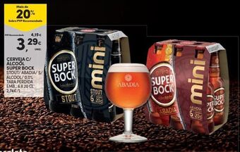 Continente Bom dia Cerveja super bock promoção