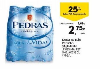 Continente Bom dia Água pedras promoção