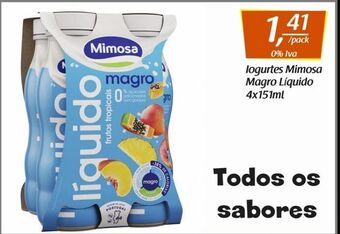 Iogurte mimosa
