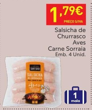 Recheio Salsicha promoção
