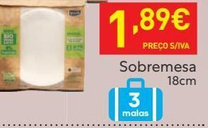 Recheio Prato descartável promoção