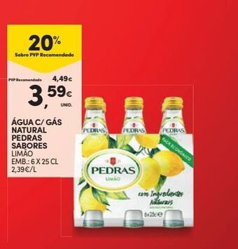 Continente Bom dia Água pedras promoção