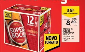 Continente Bom dia Cerveja super bock promoção