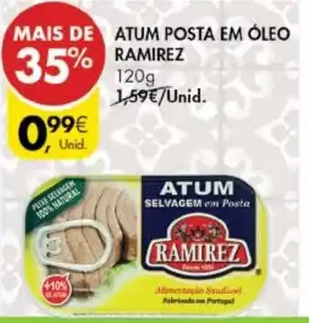 Atum Posta em Óleo Ramirez 120g