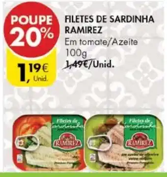 Filetes de Sardinha Ramirez 100g