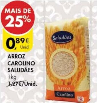 Arroz Carolino Saludães 1kg