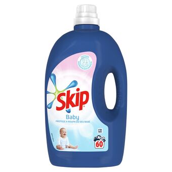 Auchan Detergente roupa máquina skip promoção