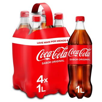 Auchan Refrigerante c/gás coca-cola promoção