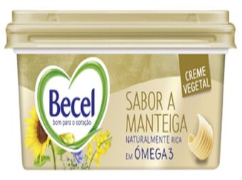 Auchan Creme vegetal becel promoção