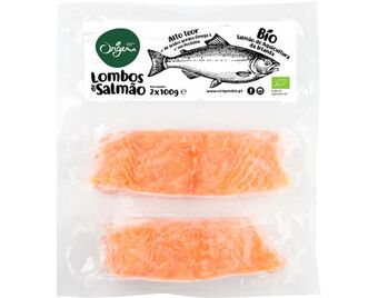 Auchan Lombos de salmão origens bio promoção