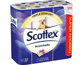Auchan Papel higiénico scottex promoção