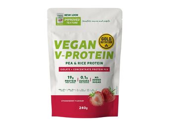 Auchan Proteina vegetal goldnutrition promoção