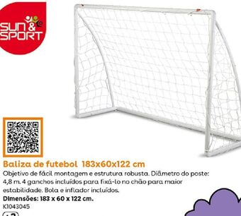Toys R Us Baliza de futebol promoção