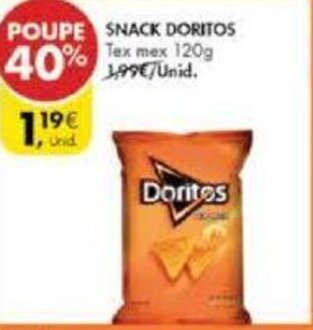 Pingo Doce Snack Doritos 120g promoção