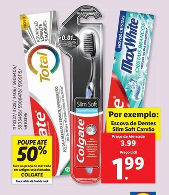 Pasta de dentes colgate