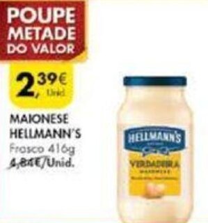 MAIONESE HELLMANN'S Frasco 416g