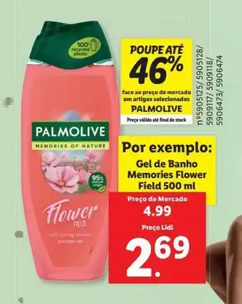 Lidl Gel de banho palmolive promoção