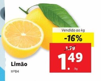 Lidl Limão promoção