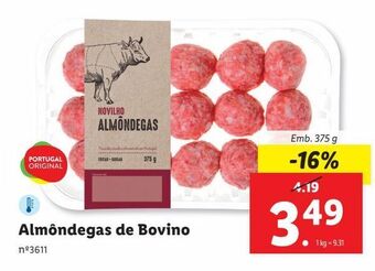 Lidl Almôndegas promoção