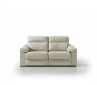 Conforama Sofá 3 lugares 2 assentos tenor cor bege promoção