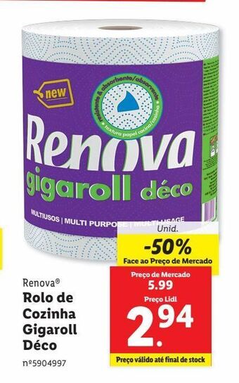 Lidl Papel toalha renova promoção