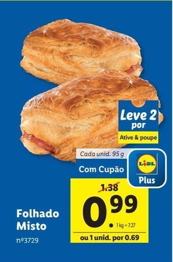 Lidl Folhado promoção