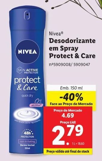 Desodorizante nivea