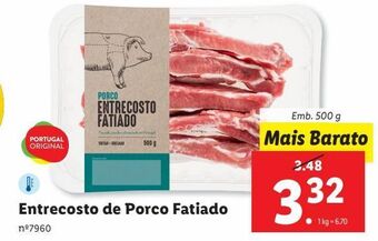 Lidl Carne suína promoção