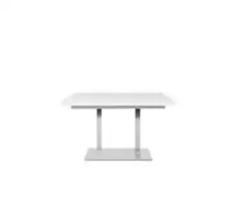 Conforama Mesa extensível quadrato cor branca promoção