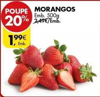 Pingo Doce Morango promoção